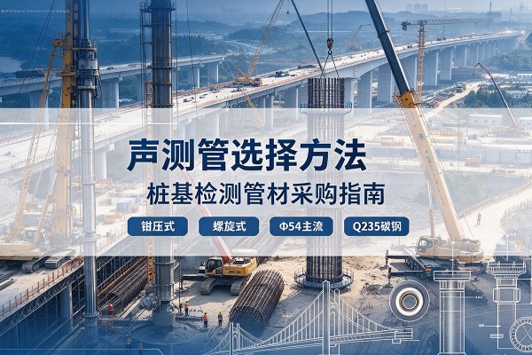 新乐声测管选型标准
