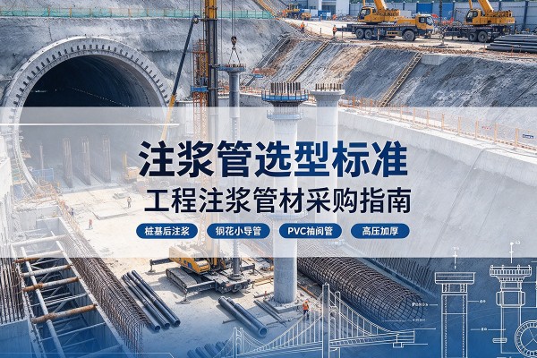 新乐注浆管选型标准