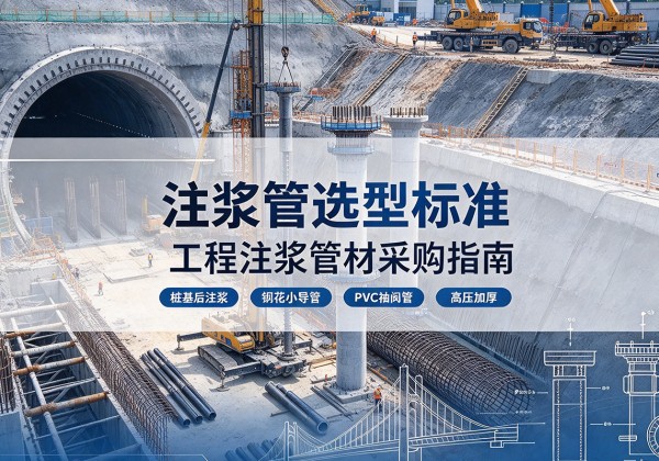 新乐注浆管选型标准